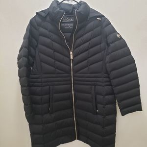 Brand new Michael Kors  Hooded Packable Down Puffer Coat 1X